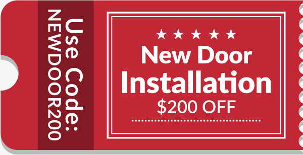 $200 Off New Garage Door Installation